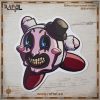 Pegatina Kirby asesino - Kirby Art