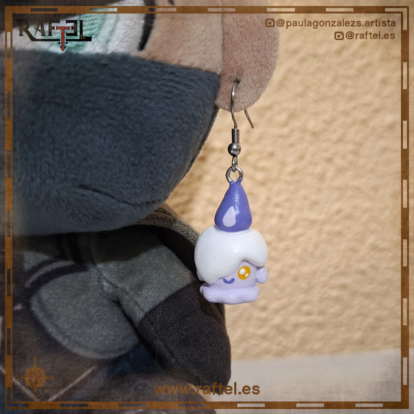 Pendientes Pokemon - Litwick (Edidión 2026)