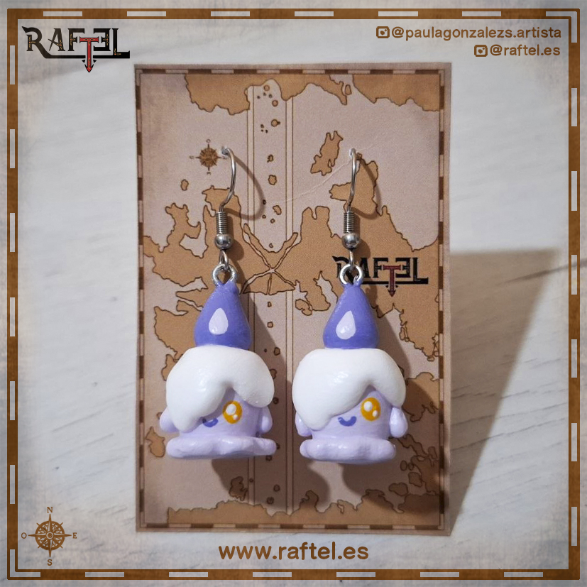 Pendientes Pokemon - Litwick (Edidión 2026)