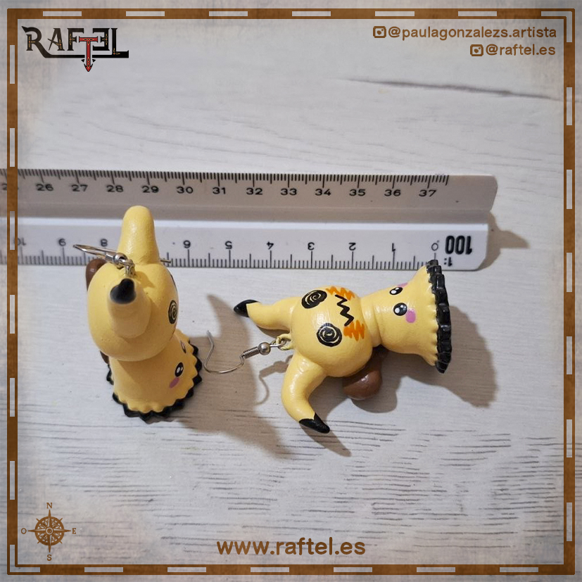 Pendientes Pokemon - Mimikyu (Edidión 2026)