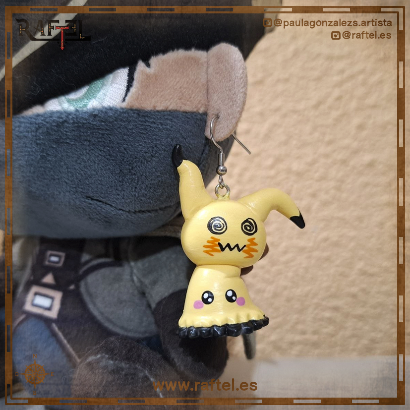 Pendientes Pokemon - Mimikyu (Edidión 2026)