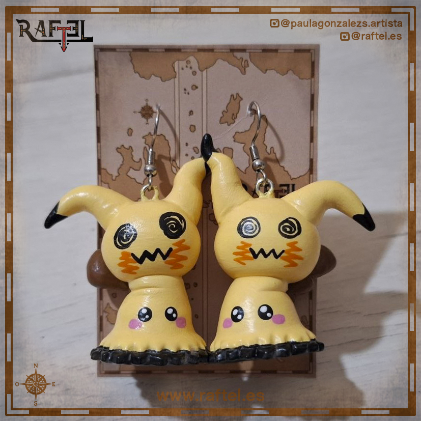 Pendientes Pokemon - Mimikyu (Edidión 2026)